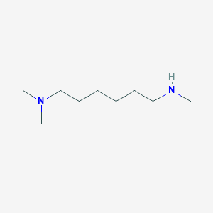 molecular formula C9H22N2 B8799334 1,6-Hexanediamine, N1,N1,N6-trimethyl- CAS No. 1862-11-9