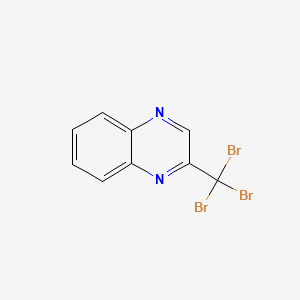 molecular formula C9H5Br3N2 B8799358 2-(Tribromomethyl)quinoxaline CAS No. 7251-36-7