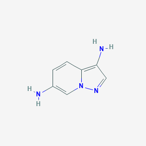 Pyrazolo[1,5-a]pyridine-3,6-diamine