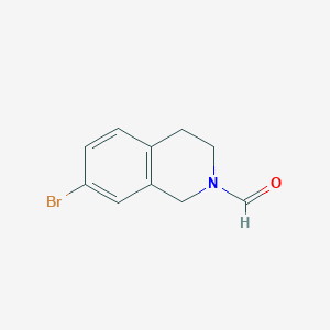 7-Bromo-3,4-dihydroisoquinoline-2(1H)-carbaldehyde