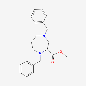 Methyl 1,4-dibenzyl-1,4-diazepane-2-carboxylate