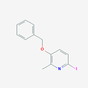 3-(Benzyloxy)-6-iodo-2-methylpyridine