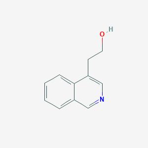 molecular formula C11H11NO B8799574 2-Isoquinolin-4-yl-ethanol 