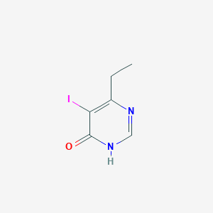 6-Ethyl-5-iodopyrimidin-4(1H)-one