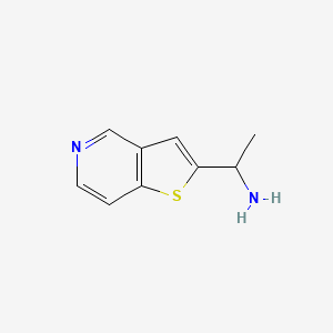 1-(Thieno[3,2-c]pyridin-2-yl)ethan-1-amine