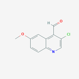 3-Chloro-6-methoxyquinoline-4-carbaldehyde