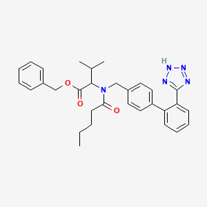 molecular formula C31H35N5O3 B8799741 D-Valsartan Benzyl Ester 