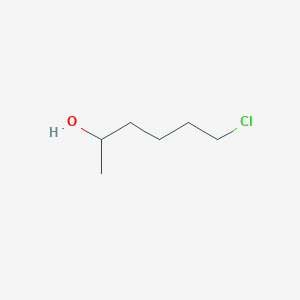 molecular formula C6H13ClO B8799766 2-Hexanol, 6-chloro- CAS No. 18804-33-6