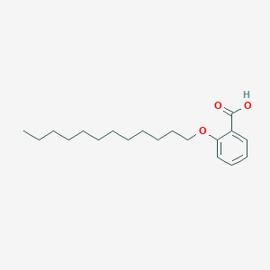 molecular formula C19H30O3 B8799778 2-(DODECYLOXY)BENZOIC ACID CAS No. 120370-34-5