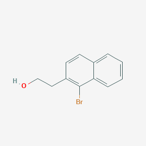 B8799793 2-Naphthaleneethanol, 1-bromo- CAS No. 115351-61-6