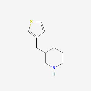 3-(Thiophen-3-ylmethyl)piperidine