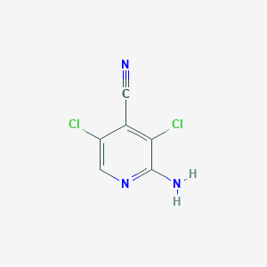 2-Amino-3,5-dichloroisonicotinonitrile