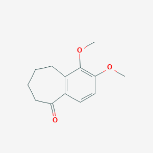 1,2-dimethoxy-6,7,8,9-tetrahydro-5H-benzo[7]annulen-5-one