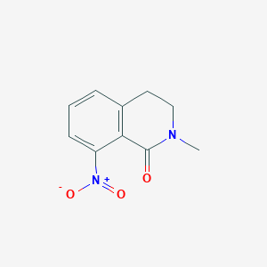 2-methyl-8-nitro-3,4-dihydroisoquinolin-1(2H)-one