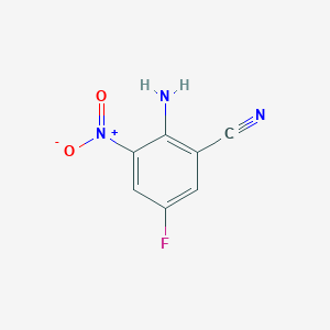 2-Amino-5-fluoro-3-nitrobenzonitrile