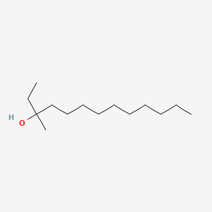 molecular formula C14H30O B8800213 3-Methyltridecan-3-ol CAS No. 21078-76-2