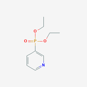 molecular formula C9H14NO3P B8800221 Diethyl pyridin-3-ylphosphonate CAS No. 53340-10-6