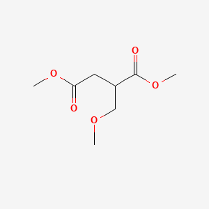 molecular formula C8H14O5 B8800247 Dimethyl (methoxymethyl)succinate CAS No. 25306-99-4