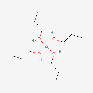 molecular formula C12H32O4Zr B8800253 Zirconium n-propoxide 
