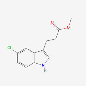 3-(5-chloro-1H-indol-3-yl)-propionic acid methyl ester