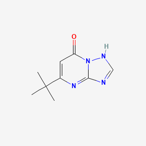 5-(tert-Butyl)-[1,2,4]triazolo[1,5-a]pyrimidin-7-ol