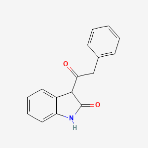 3-(2-Phenylacetyl)indolin-2-one