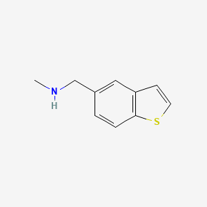 Benzo[b]thiophene-5-methanamine, N-methyl-
