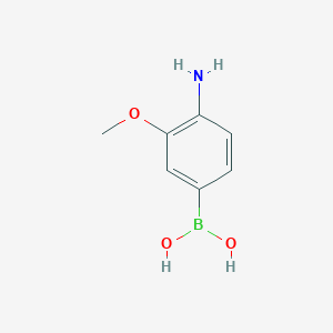 (4-Amino-3-methoxyphenyl)boronic acid