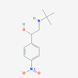 2-Tert-butylamino-1-(4-nitro-phenyl)-ethanol
