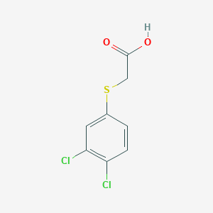 [(3,4-Dichlorophenyl)thio]acetic acid