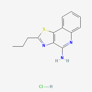 2-Propylthiazolo[4,5-c]quinolin-4-amine hydrochloride
