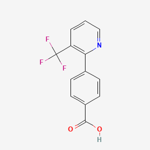 4-(3-(Trifluoromethyl)pyridin-2-YL)benzoic acid