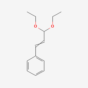 molecular formula C13H18O2 B8800454 Cinnamaldehyde diethyl acetal 