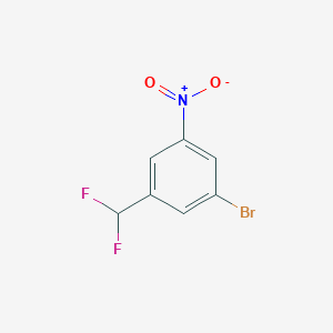 1-Bromo-3-(difluoromethyl)-5-nitrobenzene