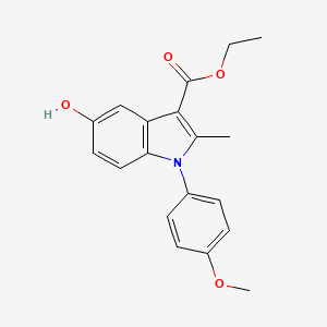 ethyl 5-hydroxy-1-(4-methoxyphenyl)-2-methyl-1H-indole-3-carboxylate