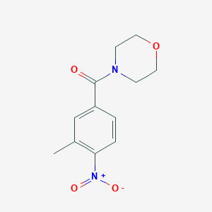 (3-Methyl-4-nitrophenyl)(morpholin-4-yl)methanone