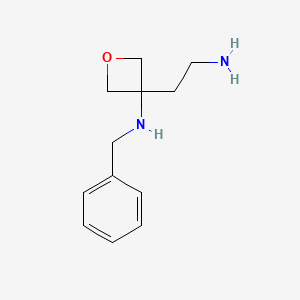 3-(2-Aminoethyl)-N-benzyloxetan-3-amine