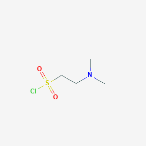 molecular formula C4H10ClNO2S B8800617 2-(Dimethylamino)ethanesulfonyl chloride 