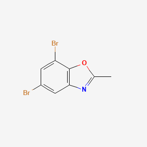 5,7-Dibromo-2-methyl-1,3-benzoxazole