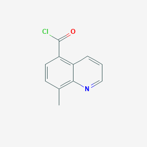 8-Methylquinoline-5-carbonyl chloride