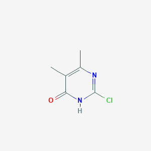 2-chloro-5,6-dimethyl-3H-pyrimidin-4-one