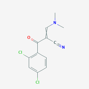 2-(2,4-Dichlorobenzoyl)-3-(dimethylamino)prop-2-enenitrile