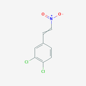 molecular formula C8H5Cl2NO2 B8800909 3,4-Dichloro-beta-nitrostyrene 