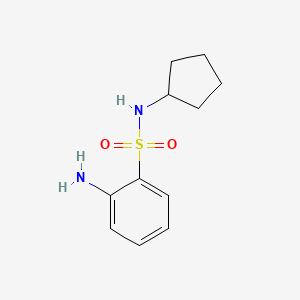 2-amino-N-cyclopentylbenzenesulfonamide