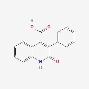 2-Oxo-3-phenyl-1,2-dihydroquinoline-4-carboxylic acid
