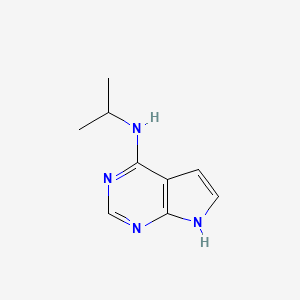 Isopropyl-(7H-pyrrolo[2,3-d]pyrimidin-4-yl)-amine