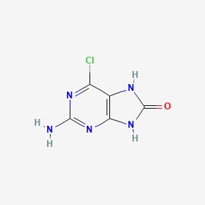 2-amino-6-chloro-7H-purin-8(9H)-one