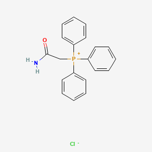 molecular formula C20H19ClNOP B8801272 Phosphonium, (carbamoylmethyl)triphenyl-, chloride CAS No. 25361-54-0