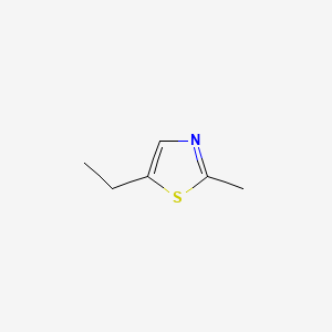 molecular formula C6H9NS B8801308 5-Ethyl-2-methylthiazole CAS No. 19961-52-5