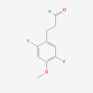 3-(2,5-Difluoro-4-methoxyphenyl)propanal